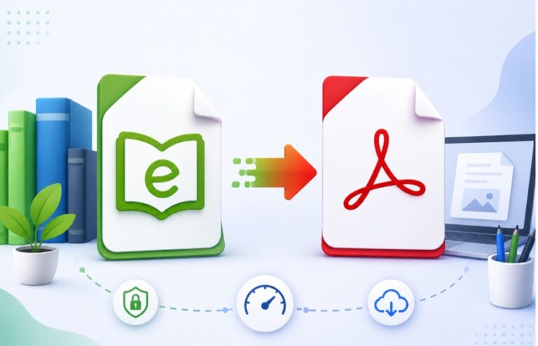 Convertisseur EPUB PDF Ultra Rapidee Gratuit en Ligne