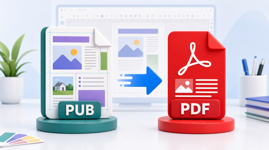 Publisher vers PDF