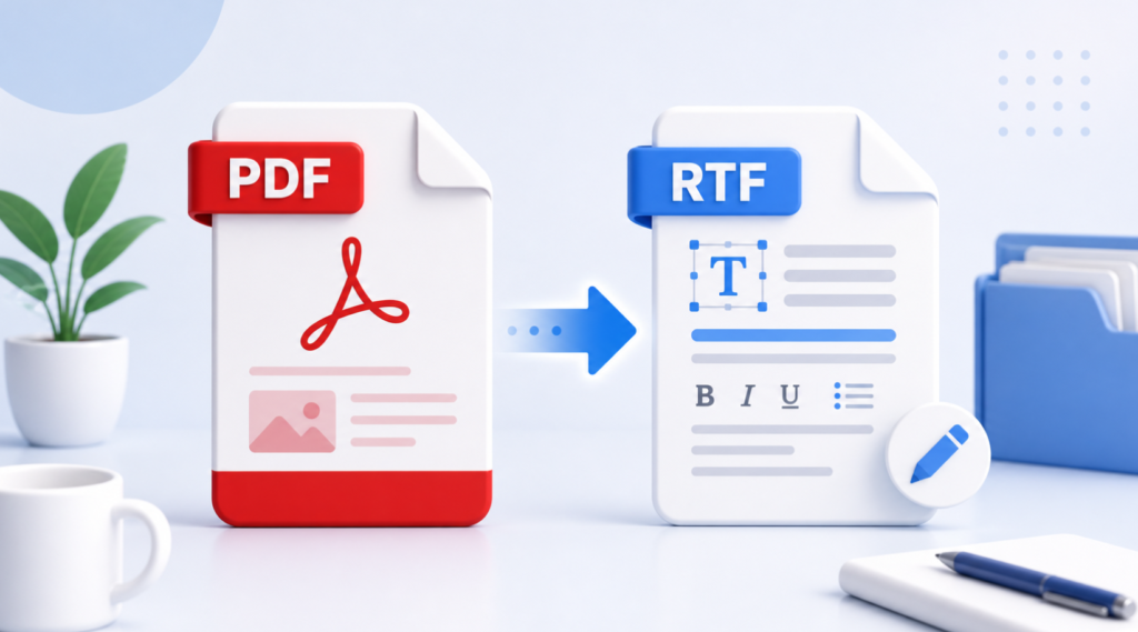 PDF vers RTF