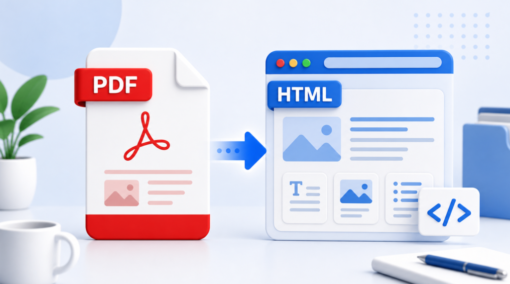 PDF vers HTML