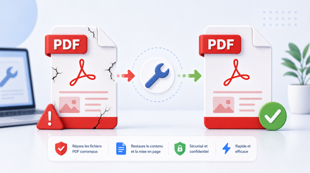 Réparer PDF
