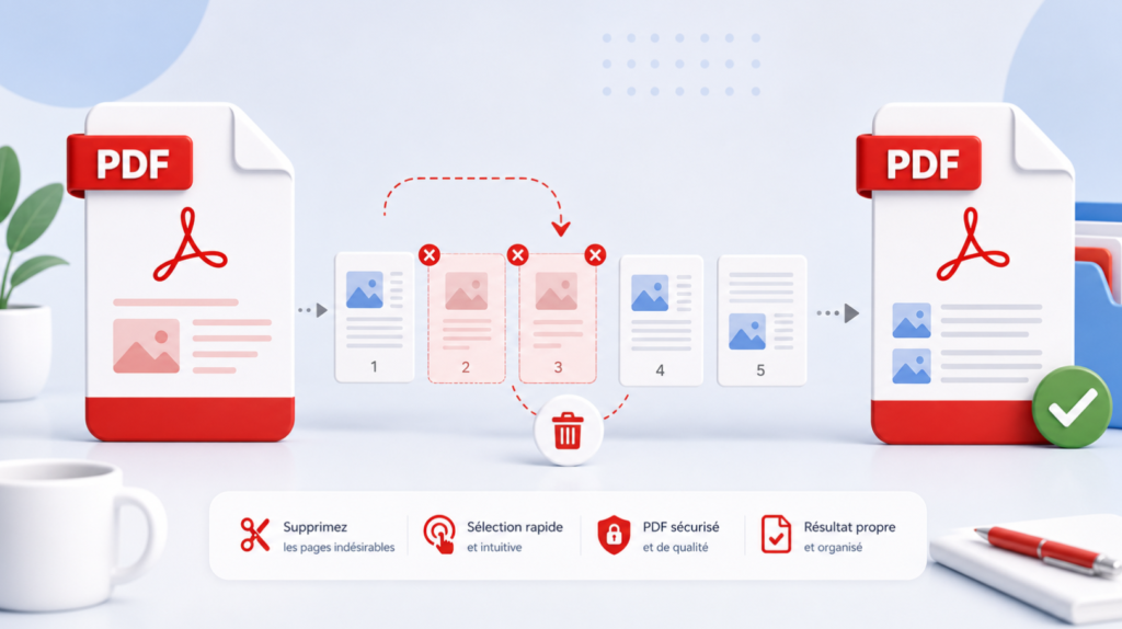 Supprimer pages PDF