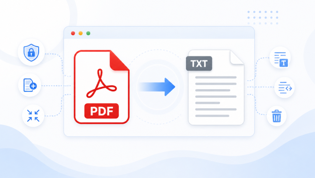 PDF vers TXT